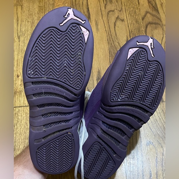 Air Jordan 12 Retro Pro Purple Sneakers - Picture 5 of 14